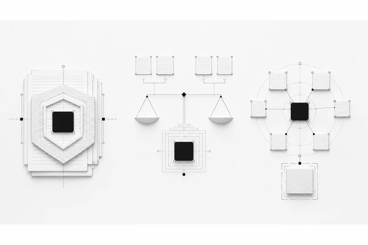 Compliance, judgment, and relationship moats protecting a client deliverable