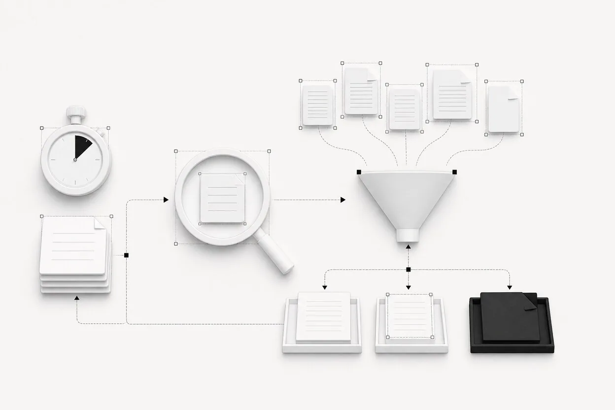 Competitor claims sorted through source verification inside a bounded research sprint