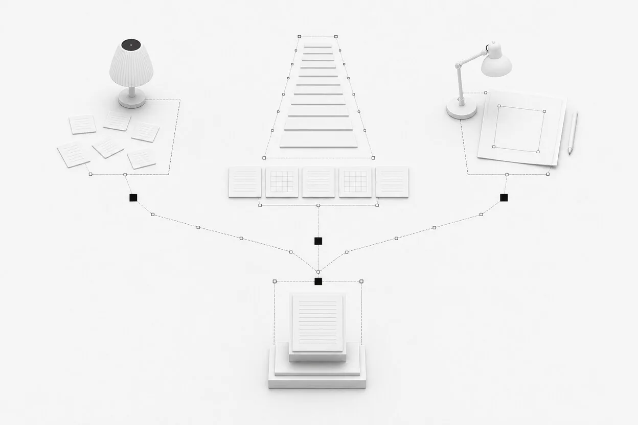 Chat tutors, structured courses, and human critique converging on a completed project