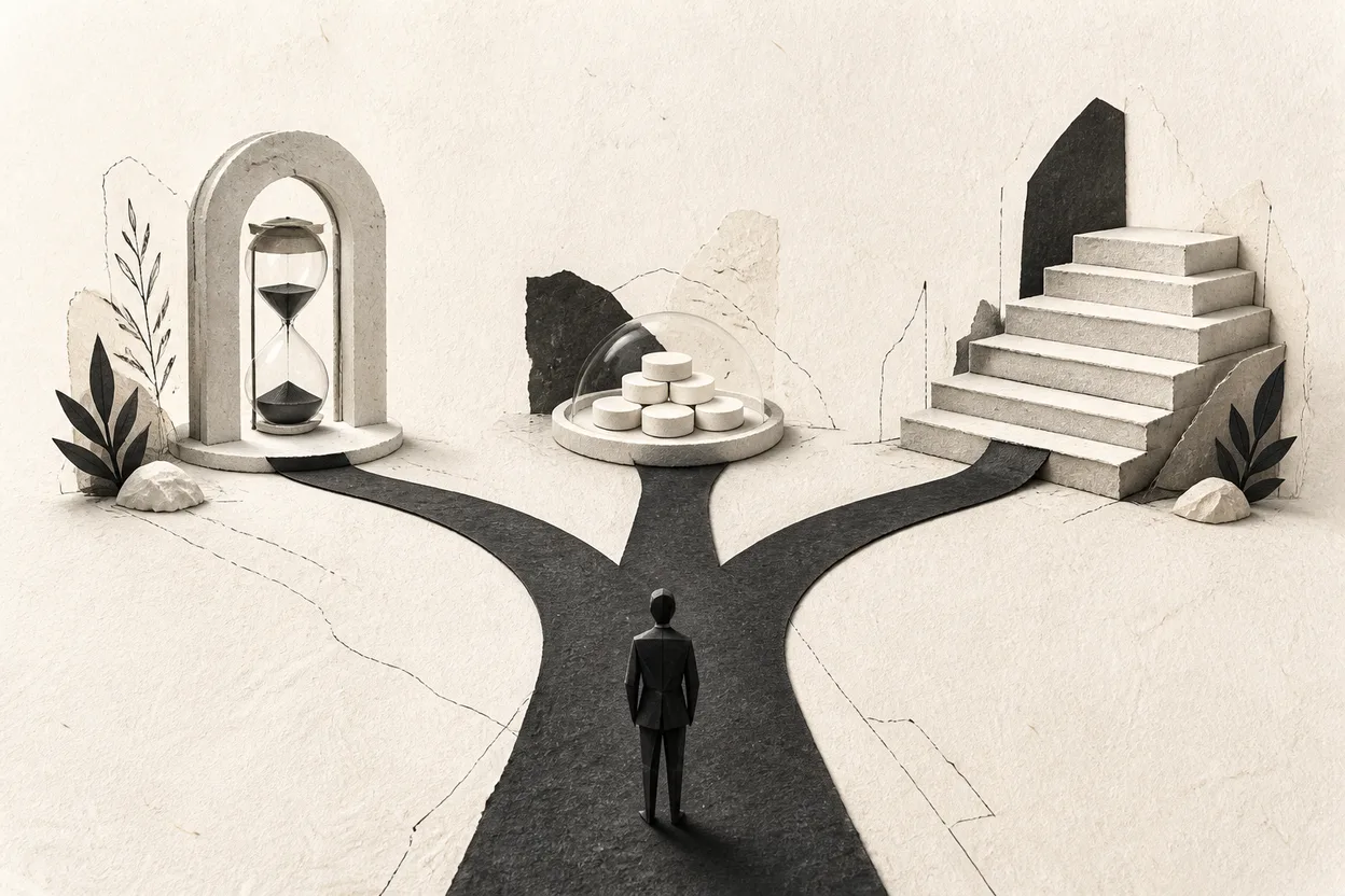 Three paths from a usage limit: waiting, prepaid overflow, and a higher subscription tier